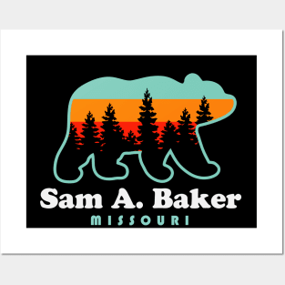 Sam A. Baker State Park Missouri Patterson MO Bear Posters and Art